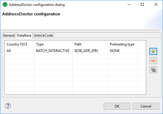 DataBase Configuration