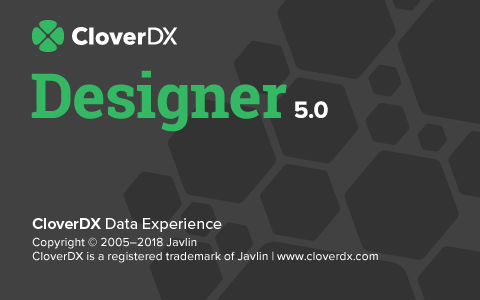 CloverDX Designer Splash Screen