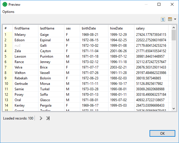 DataProfiler preview