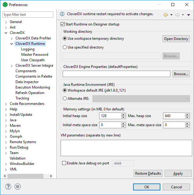 CloverDX Runtime