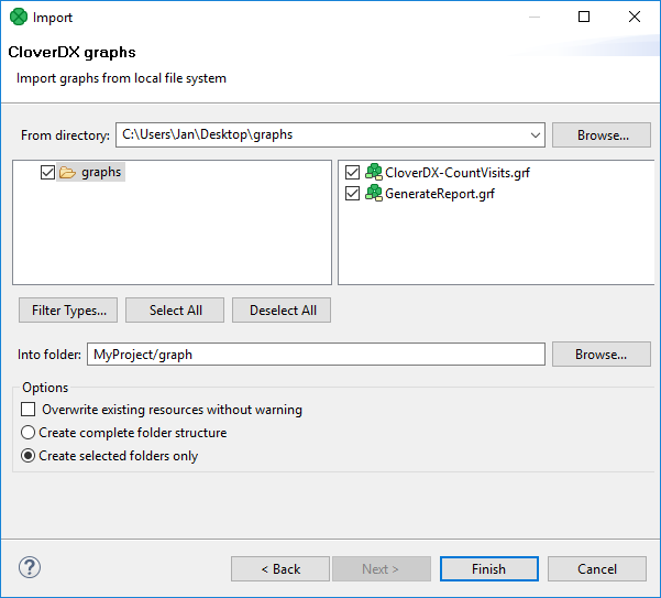 Import Graphs