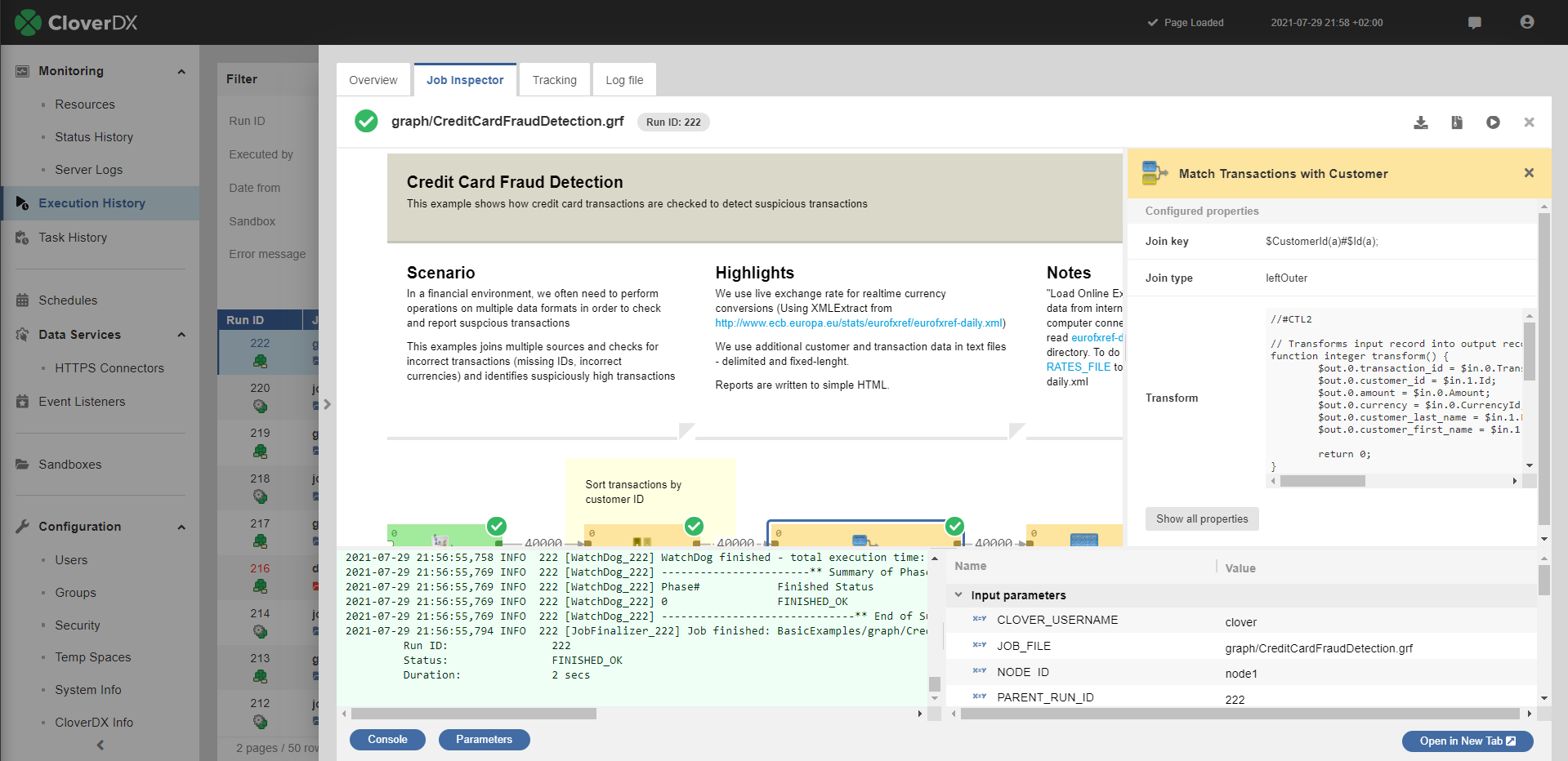 job inspector overview