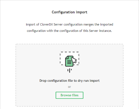 server config import 460