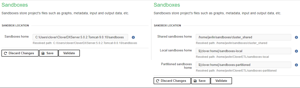 setup sanboxes both