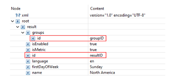 XMLExtract example nested elements xml file