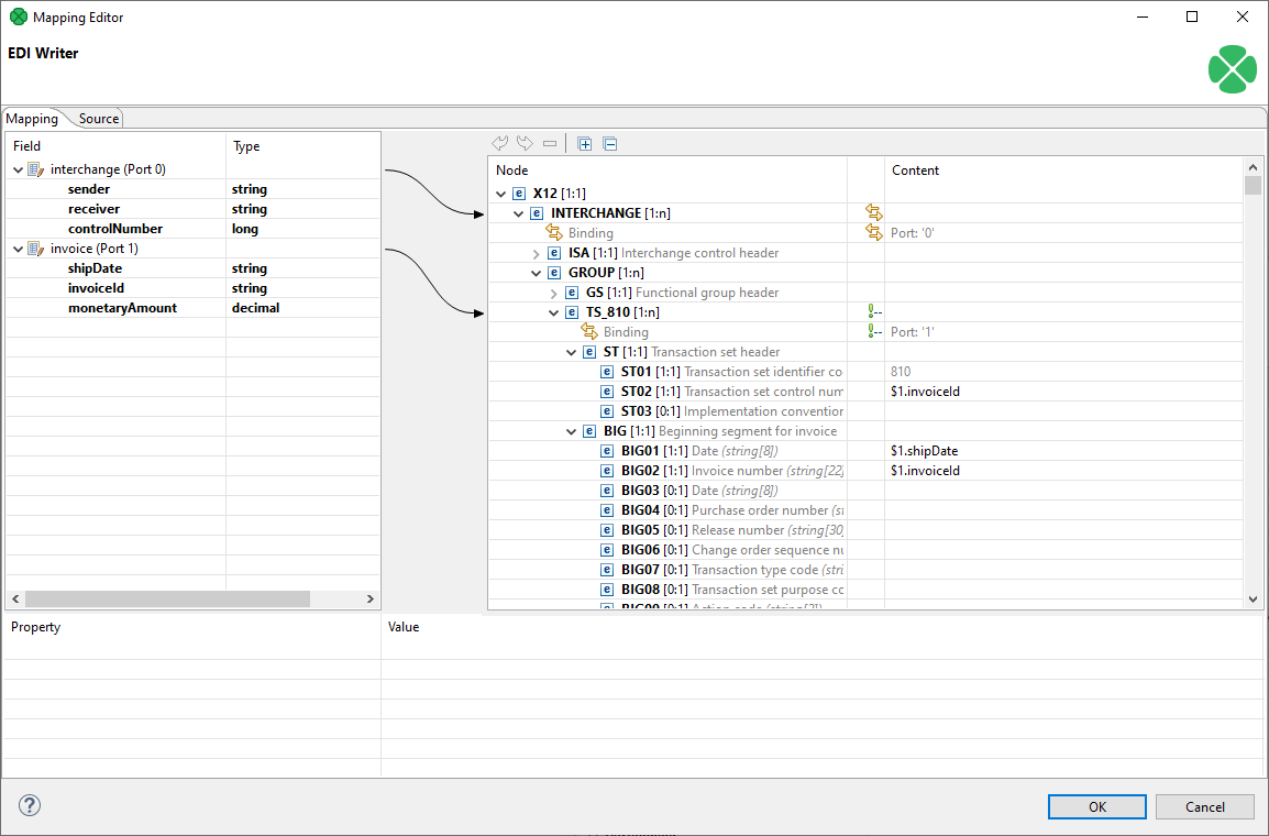 X12Writer example 01