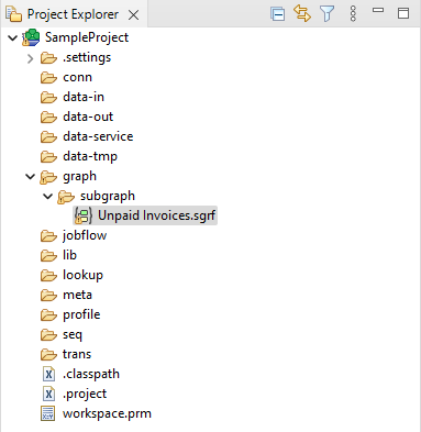 import wrangler mapping imported subgraph