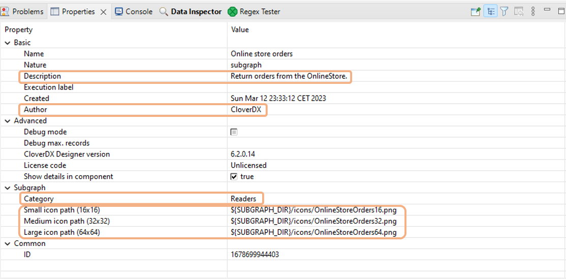 libraries dev properties