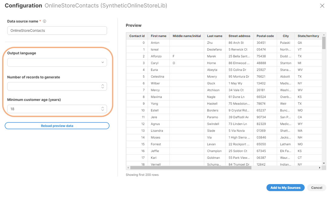 libraries dev source params catalog