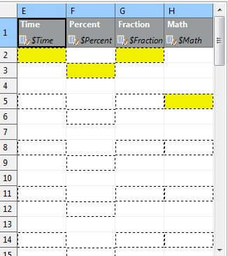 SpreadsheetDataReader comboOffsetRowsPerRec