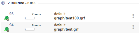 monitoring standallone running jobs