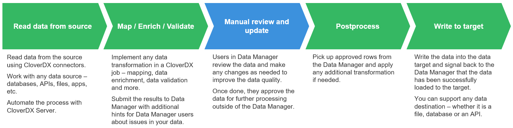 data manager data flow