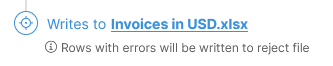 error handling target reject errors