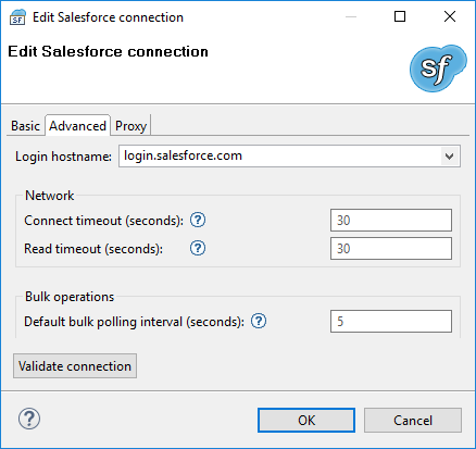 salesforce connection 0030