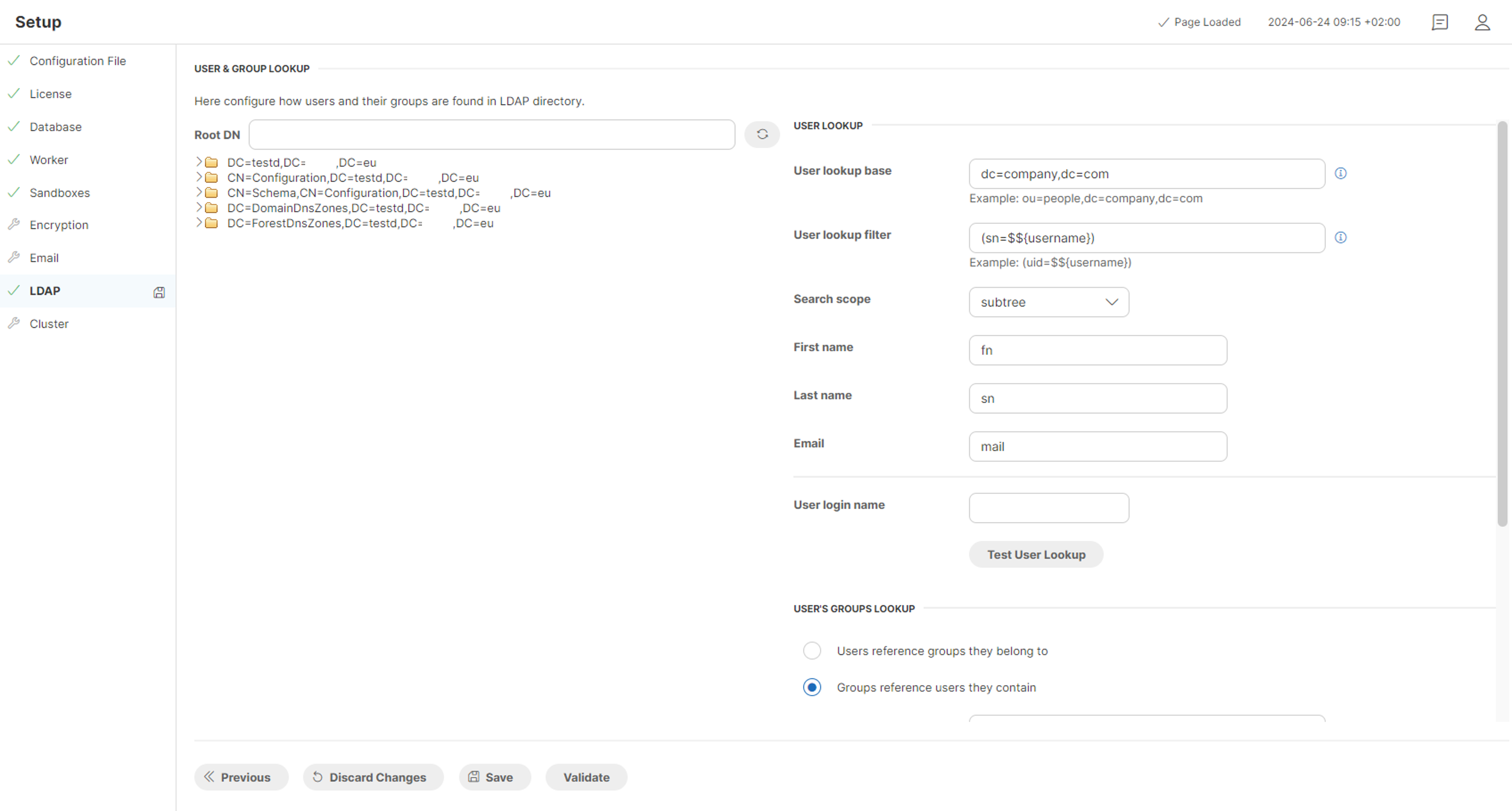 setup ldap2