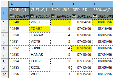 SpreadsheetDataReader comboOffsetRowsPerRec new