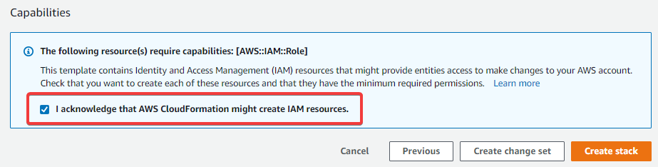 marketplace aws logs iam