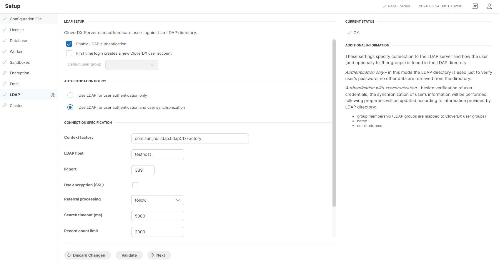 setup ldap1