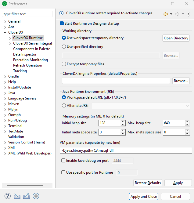 AuthenticMSSQL javaPath