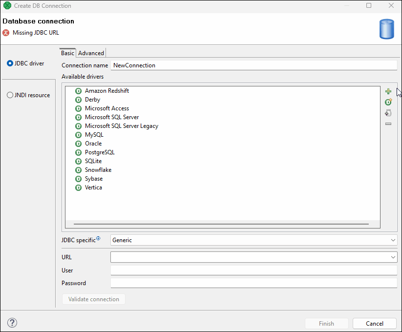 db connection adding jar