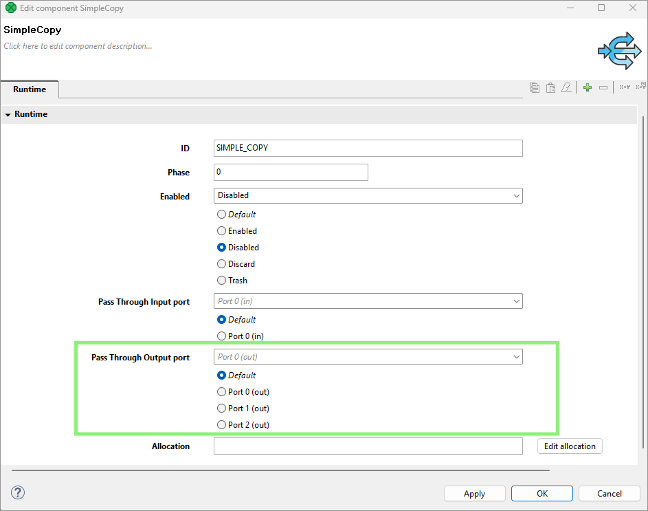 component pass through