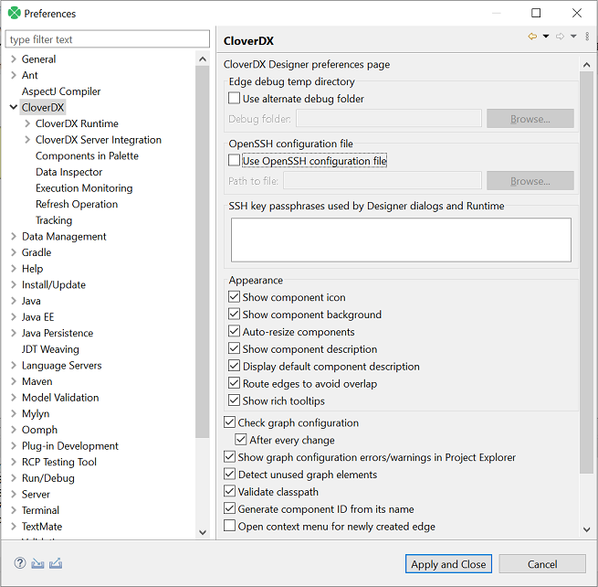 configuration cloverdx 0010