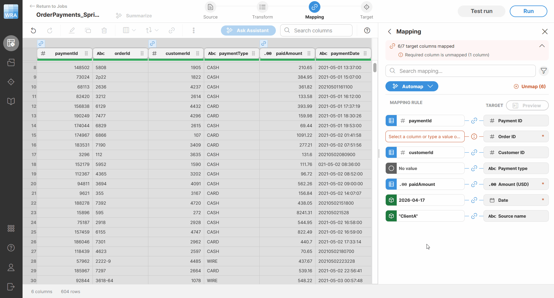 ai formula suggestion