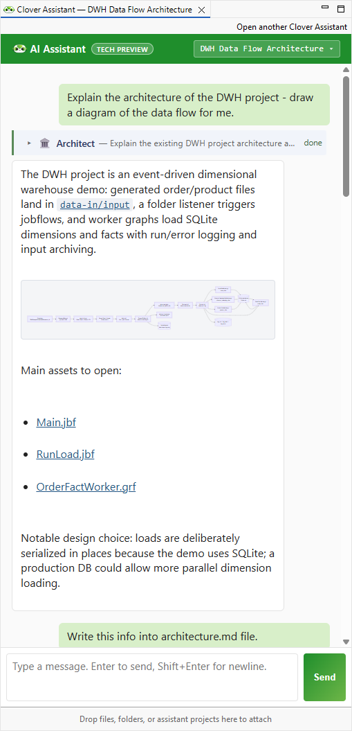 assistant quick start discover architecture
