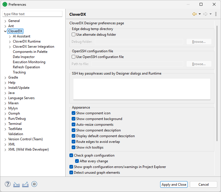 configuration cloverdx 0010