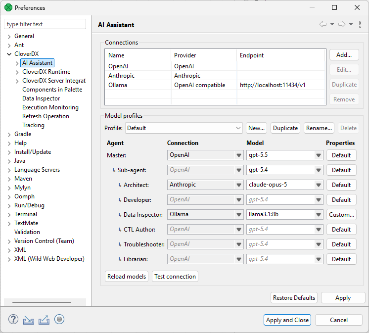 designer config ai assistant general