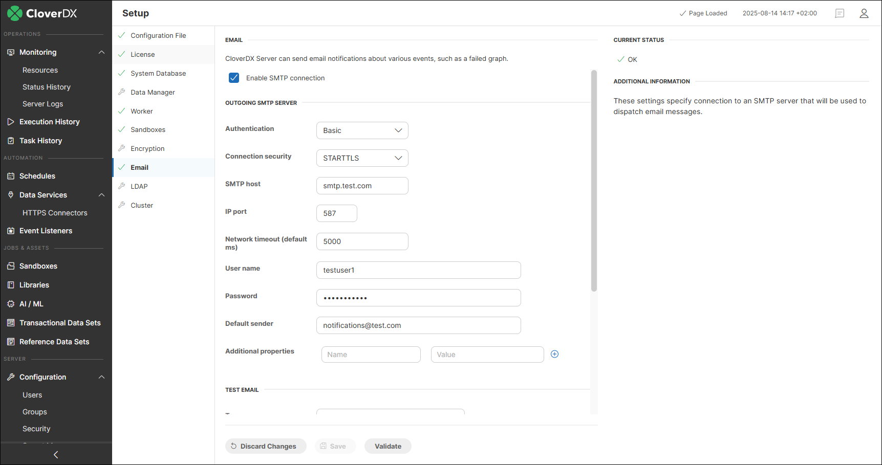 setup email