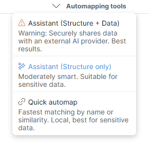target mapping automapping tools