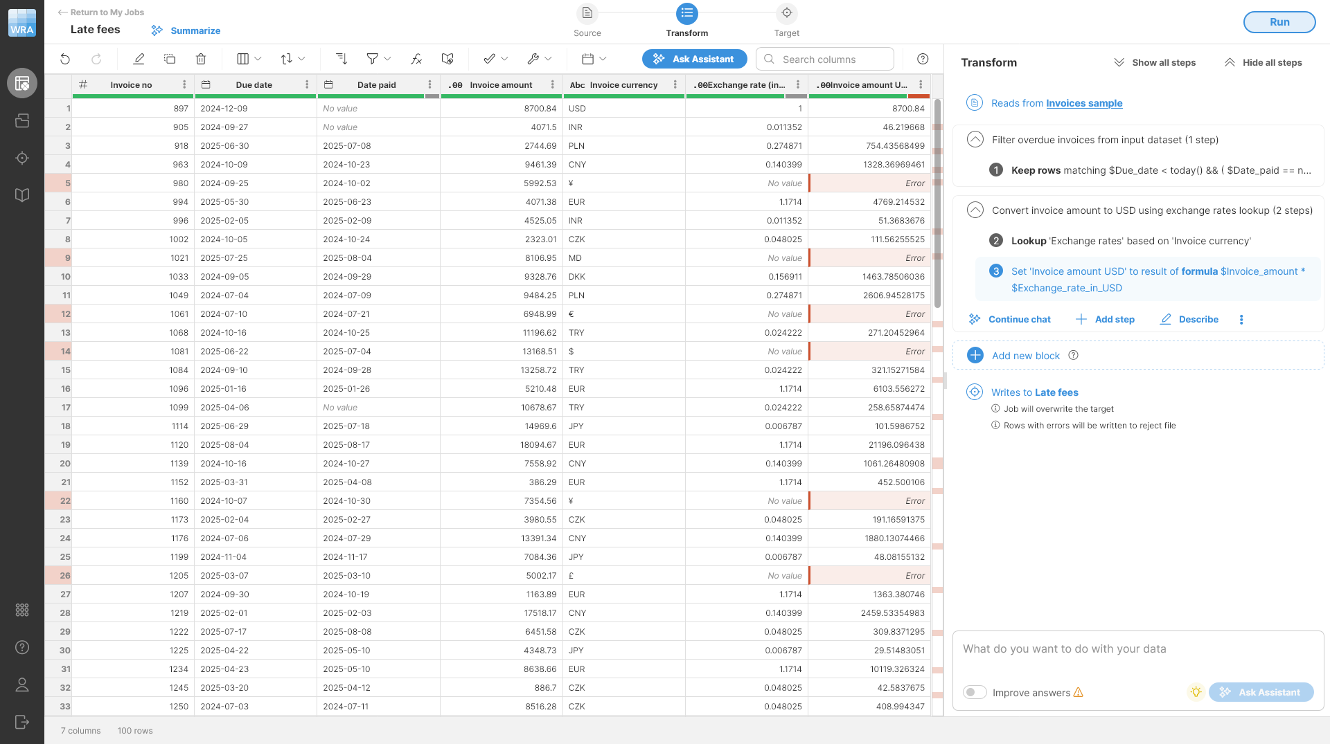wrangler tutorial usd conversion preview